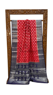 Pure Chiniya Silk Handloom Banarasi Saree - The Handlooms