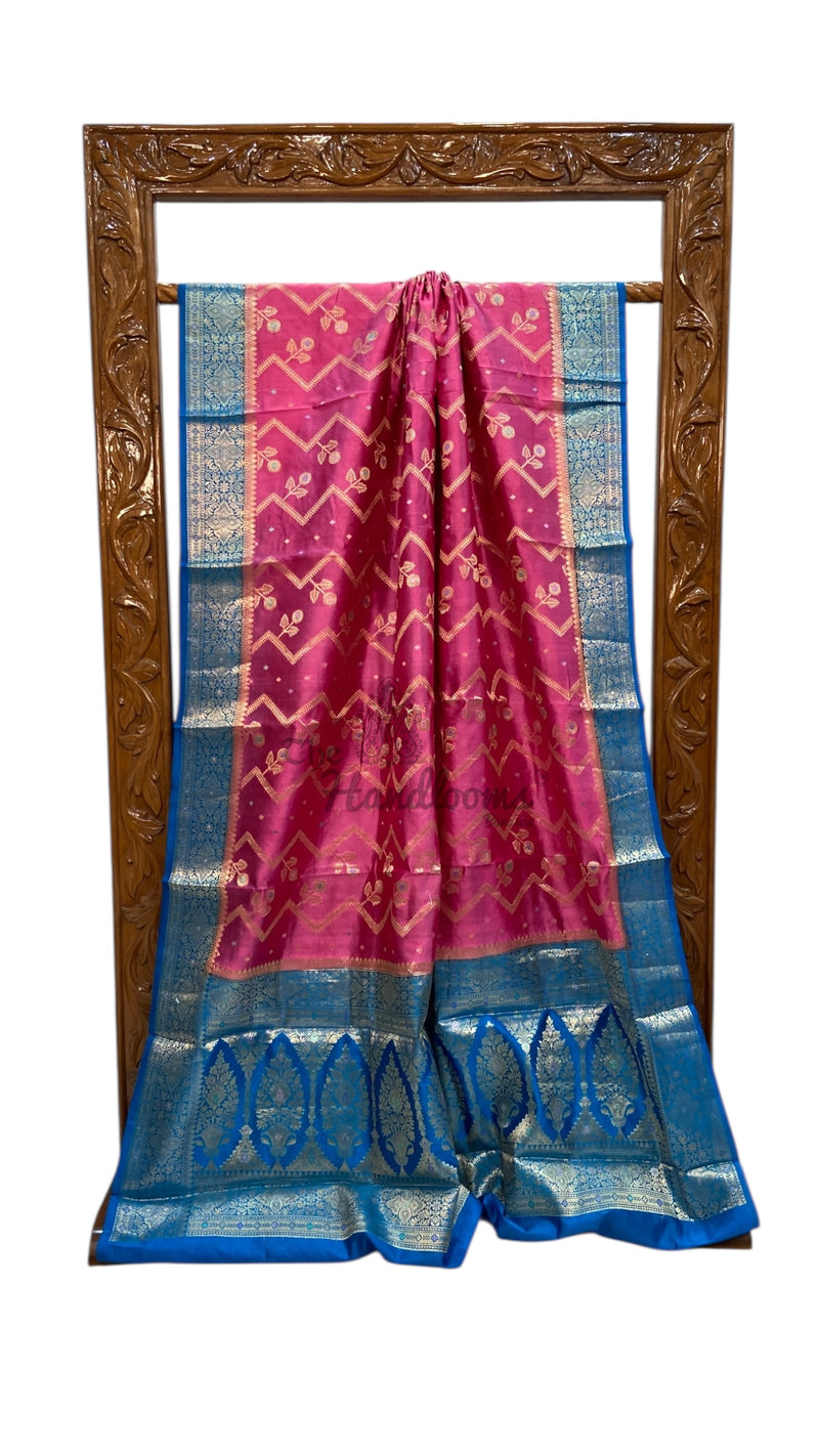 Pure Dupion Silk Banarasi Saree