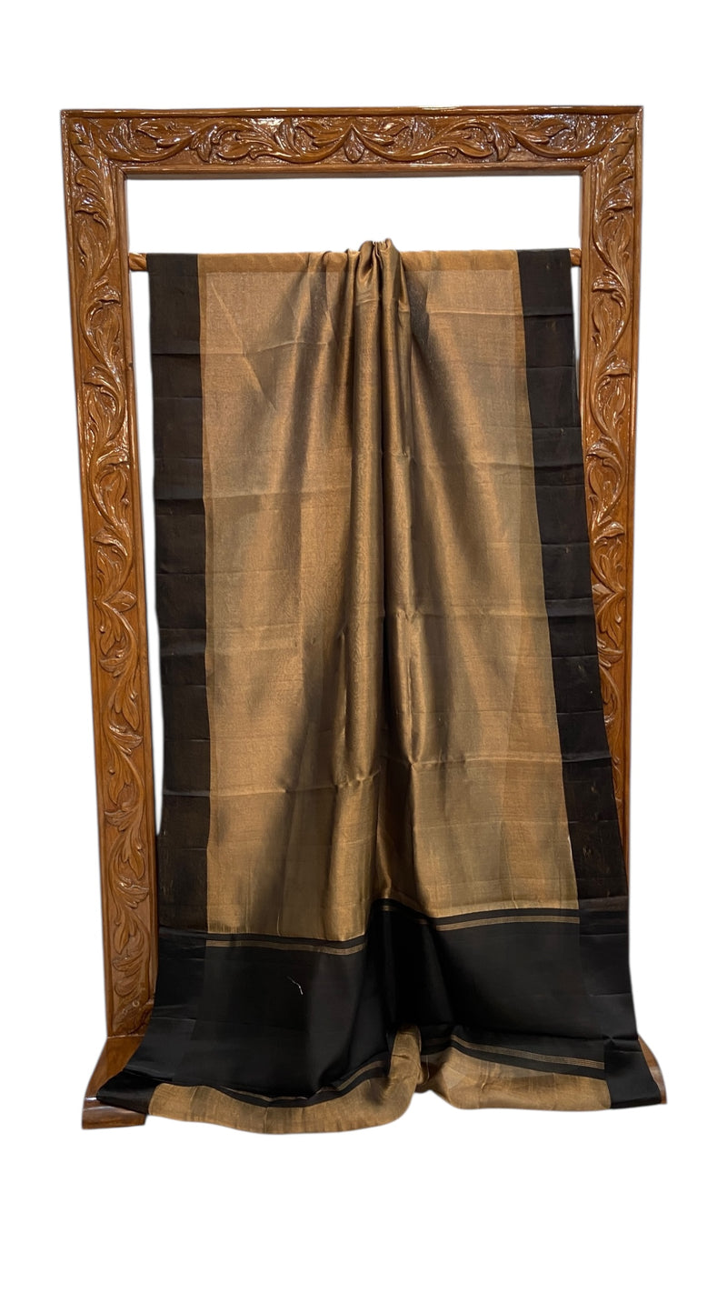 Pure Kora Tissue Handloom Banarasi Saree