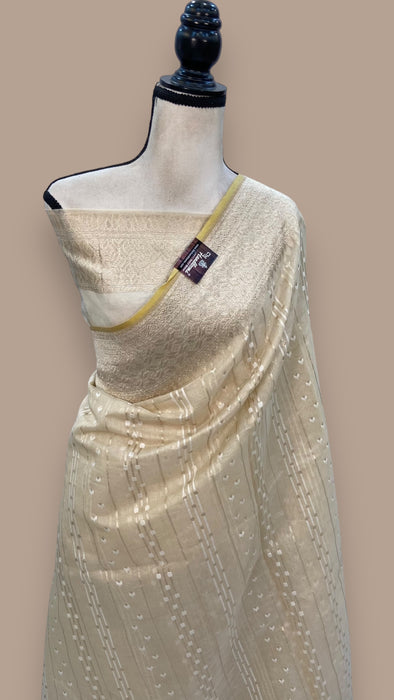 Pure Cotton Banarasi Handloom Saree