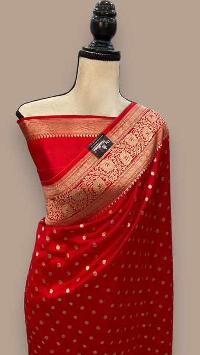 Pure Chiniya Silk Khaddi Handloom Banarasi Saree