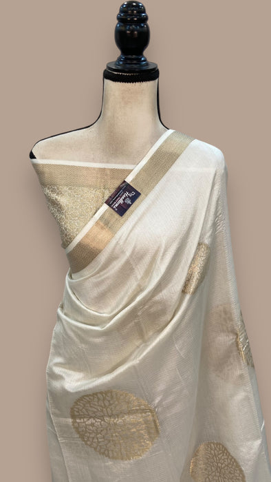 Pure Kota Chex silk Banarasi Handloom Saree