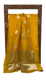 Pure Kora Handloom Banarasi Saree - The Handlooms