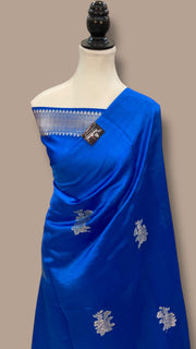 Pure Mango Silk Banarasi Handloom Saree - The Handlooms