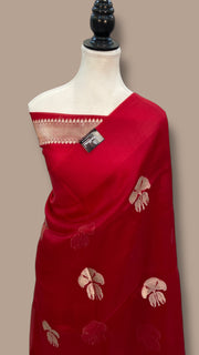 Pure Kora Handloom Banarasi Saree - The Handlooms