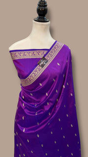 Pure Katan Silk Banarasi Handloom Saree - The Handlooms