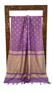 Moonga Georgette Handloom Banarasi Saree - The Handlooms