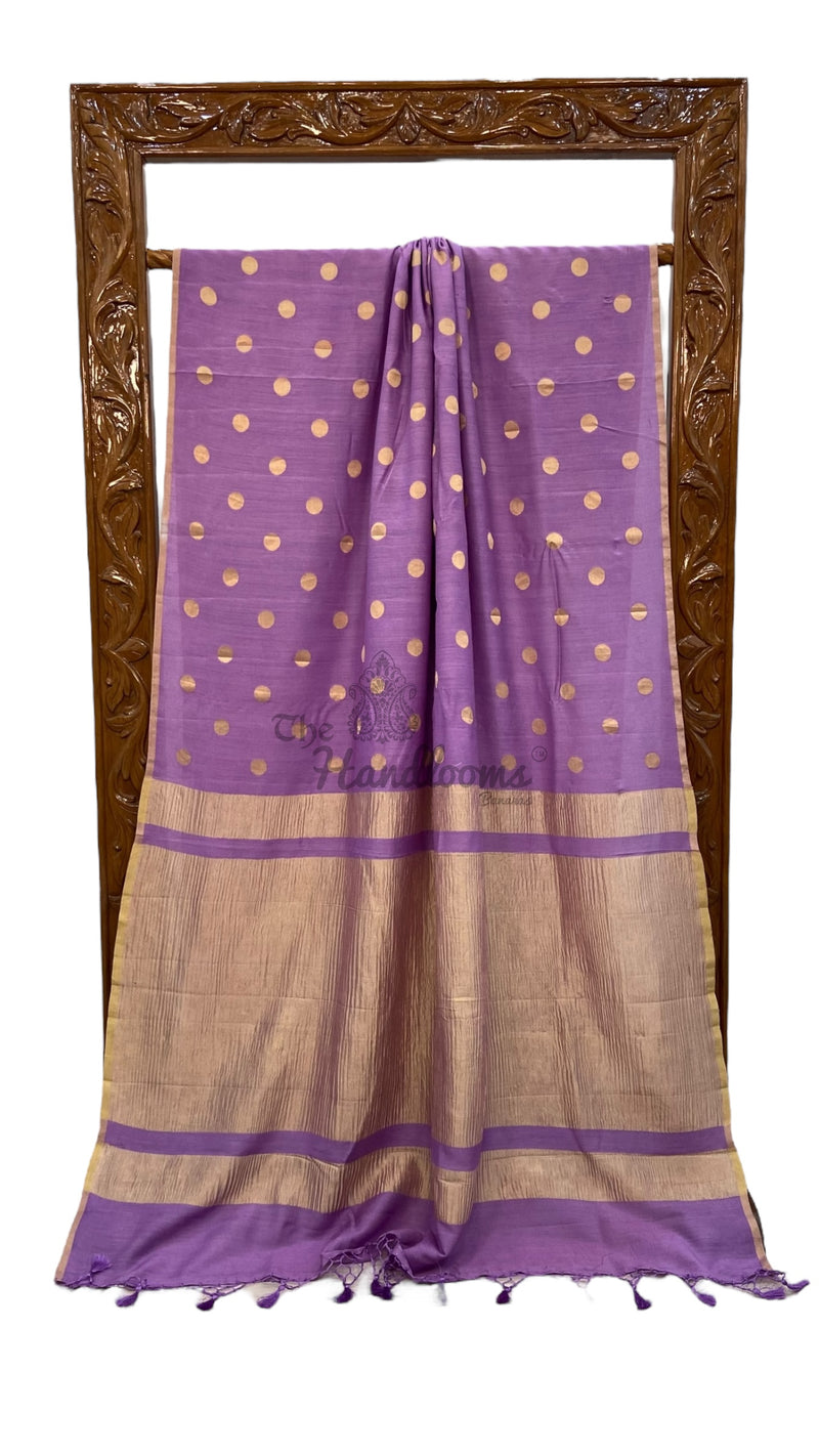Moonga Georgette Handloom Banarasi Saree - The Handlooms