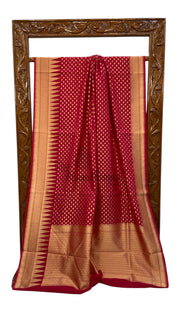 Italian Moonga Silk Handloom Banarasi Saree - The Handlooms