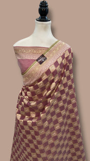 Pure Cotton Banarasi Handloom Saree - The Handlooms