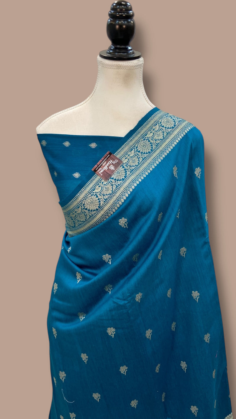Moonga Silk Handloom Banarasi Saree - The Handlooms
