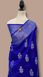 Pure Mango Silk Banarasi Handloom Saree - The Handlooms