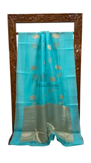 Pure Kora Handloom Banarasi Saree - The Handlooms