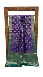 Pure Chiniya Silk Handloom Banarasi Saree - The Handlooms
