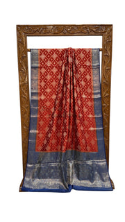 Pure Chiniya Silk Handloom Banarasi Saree - The Handlooms