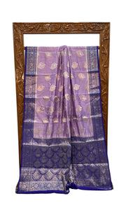 Pure Chiniya Silk Handloom Banarasi Saree - The Handlooms