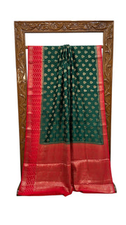 Pure Chiniya Silk Handloom Banarasi Saree - The Handlooms