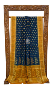 Pure Chiffon Khaddi Banarasi Saree - The Handlooms