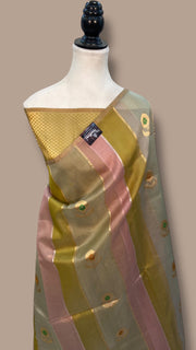 Pure Kora Handloom Banarasi Saree - The Handlooms