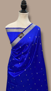 Pure Katan Silk Banarasi Handloom Saree - The Handlooms