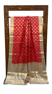 Pure Tussar Silk Handloom Banarasi Saree - The Handlooms