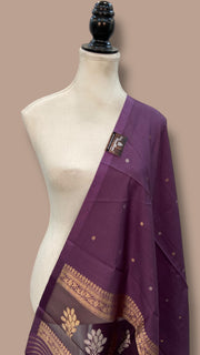 Pure Silk Banarasi Handloom Dupatta - The Handlooms