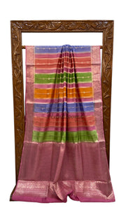 Pure Chiniya Silk Handloom Banarasi Saree - The Handlooms