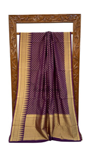 Italian Moonga Silk Handloom Banarasi Saree - The Handlooms