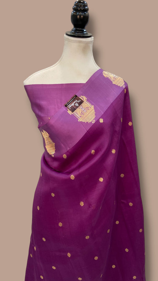 Pure Kora Handloom Banarasi Saree - The Handlooms