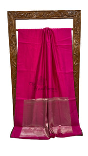 Pure Mango Silk Banarasi Handloom Saree - The Handlooms