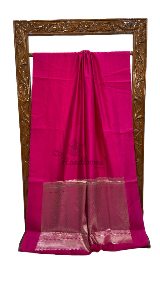 Pure Mango Silk Banarasi Handloom Saree - The Handlooms