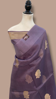 Pure Kora Handloom Banarasi Saree - The Handlooms