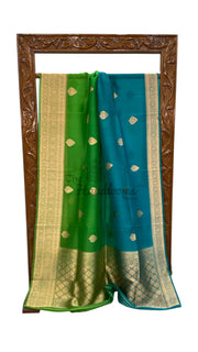 Pure Kora Handloom Banarasi Saree - The Handlooms