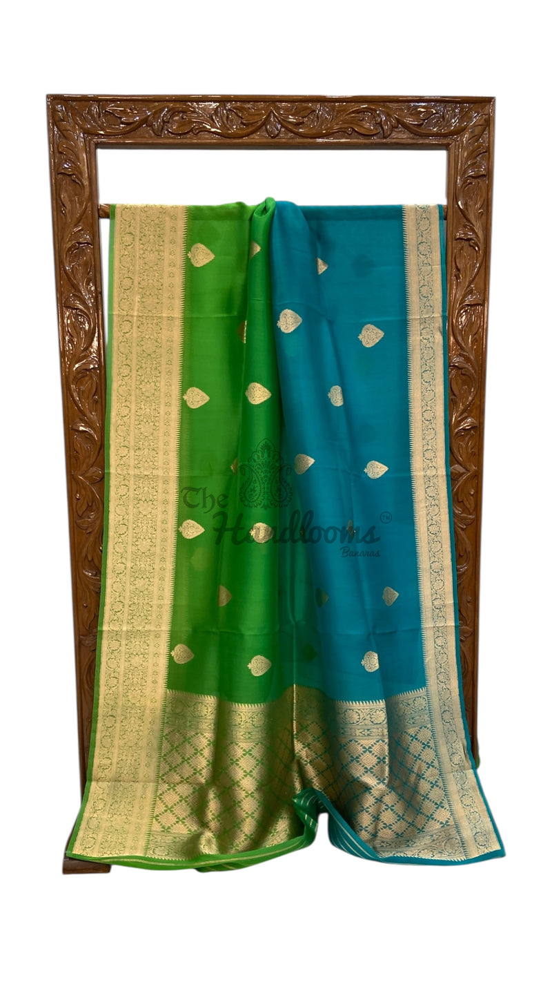 Pure Kora Handloom Banarasi Saree - The Handlooms