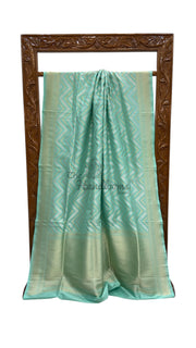 Pure Katan Silk Banarasi Handloom Saree - All Over Sona Roopa Jaal Work - The Handlooms