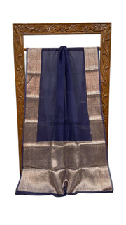 Pure Kora Tissue Handloom Banarasi Saree - The Handlooms