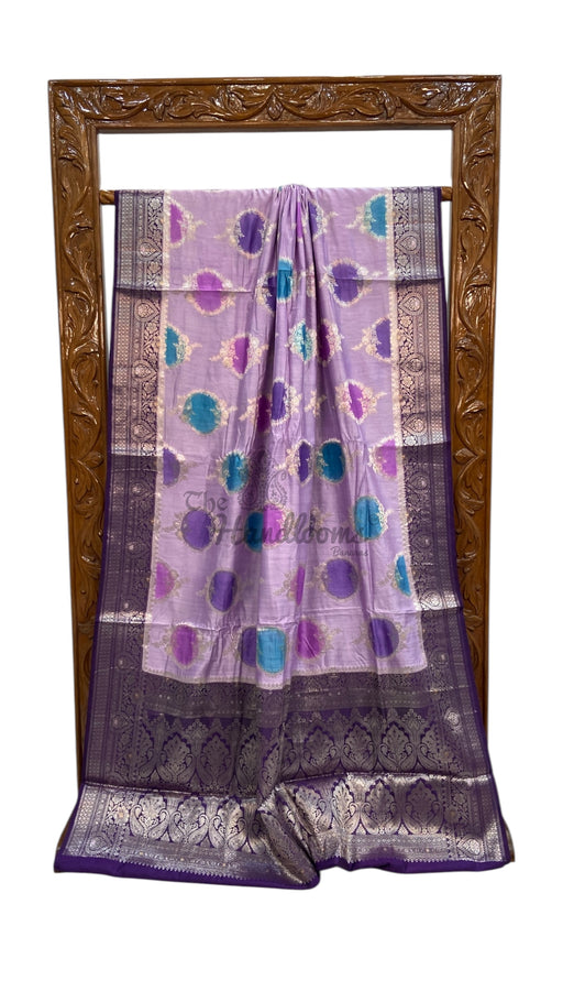 Pure Chiniya Silk Handloom Banarasi Saree - The Handlooms