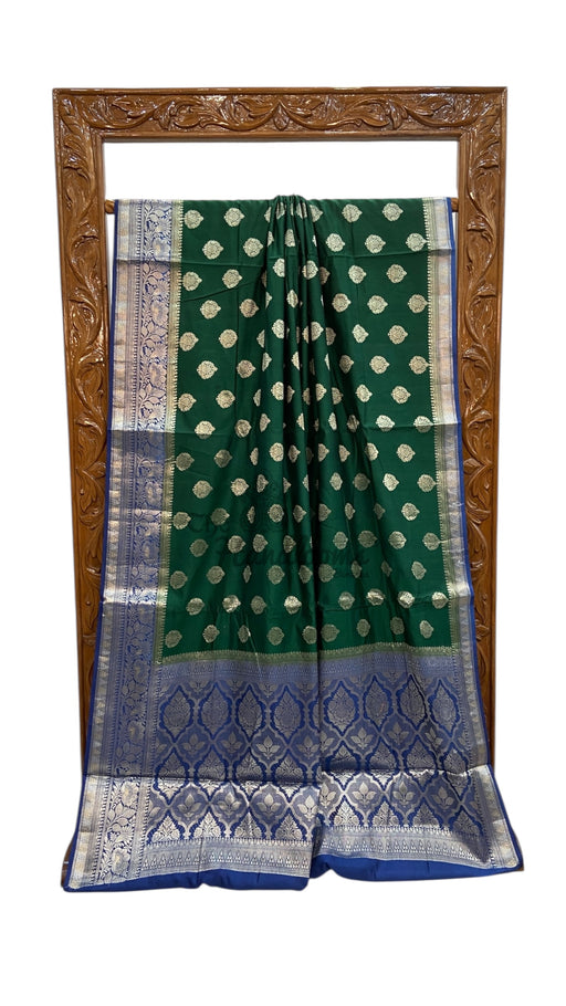 Pure Chiniya Silk Handloom Banarasi Saree - The Handlooms