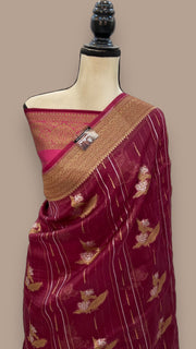 Pure Kora Handloom Banarasi Saree - The Handlooms