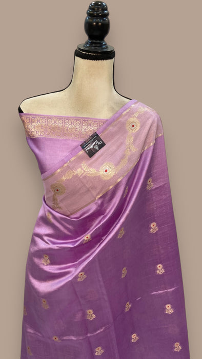 Pure Mango Silk Banarasi Handloom Saree