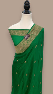 Pure Georgette Handloom Banarasi Saree - The Handlooms