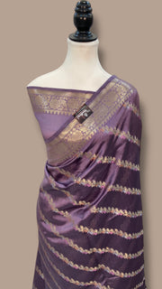Pure Mango Silk Handloom Banarasi Saree - The Handlooms