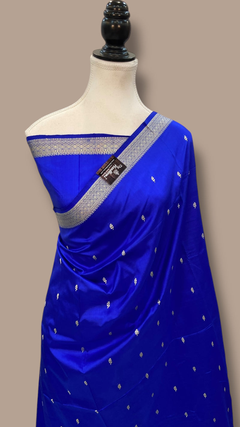 Pure Katan Silk Banarasi Handloom Saree - The Handlooms
