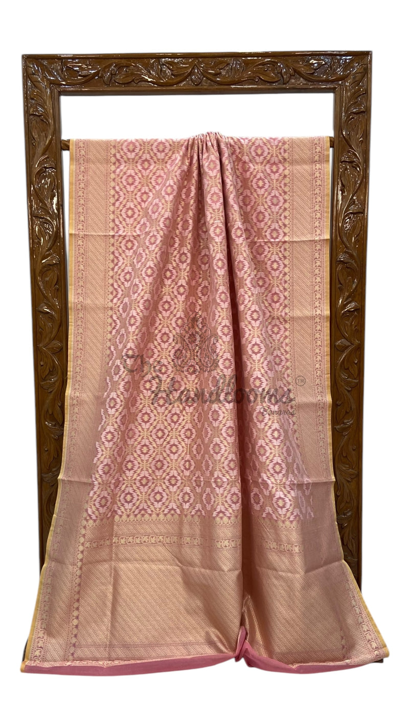 Pure Cotton Tissue Banarasi Handloom Saree - The Handlooms