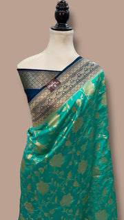Pure Chiniya Khaddi Handloom Banarasi Saree - The Handlooms
