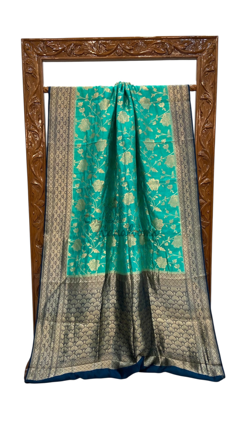 Pure Chiniya Khaddi Handloom Banarasi Saree - The Handlooms
