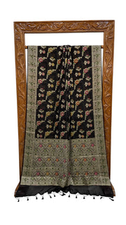 Pure Chiffon Khaddi Banarasi Saree - The Handlooms