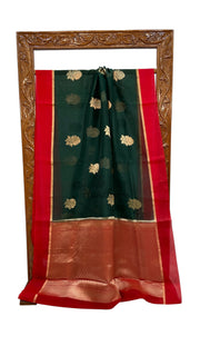 Pure Kora Handloom Banarasi Saree - The Handlooms