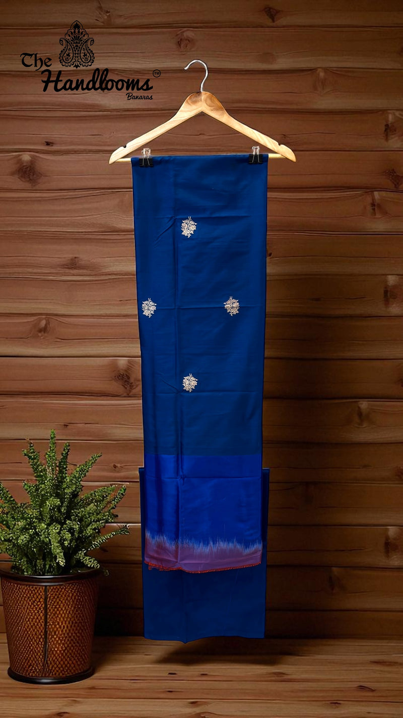 Pure Katan Silk Handlooms Banarasi Dress material - The Handlooms