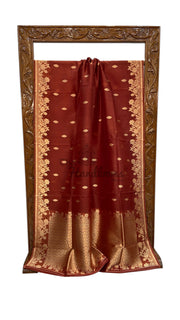 Pure Kora Handloom Banarasi Saree - The Handlooms